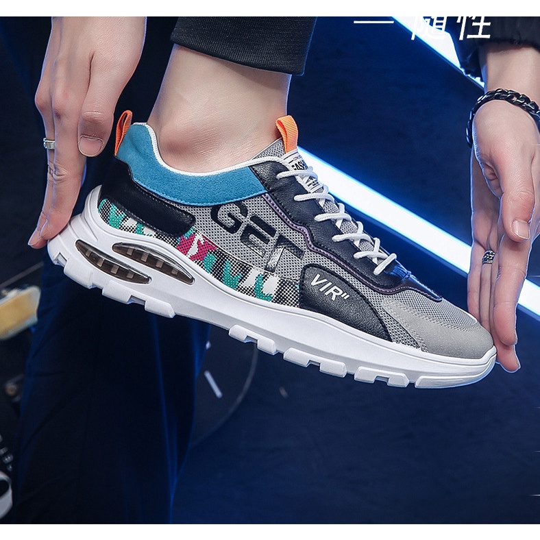 Giày thể thao nam sneaker đế cao OneZ phối màu cá tính Premium GZ1 mẫu mới nhất local brand thời trang nam 2022 cao cấp