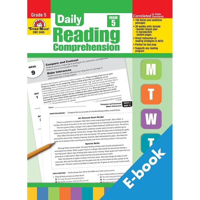 Daily Reading Comprehension - 8 c