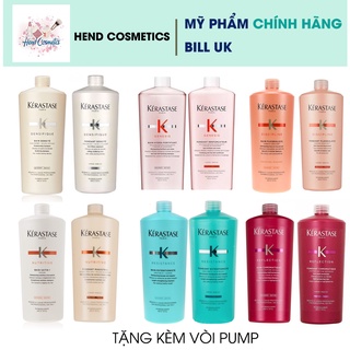 Bộ dầu gội xả Kerastase 1000ml