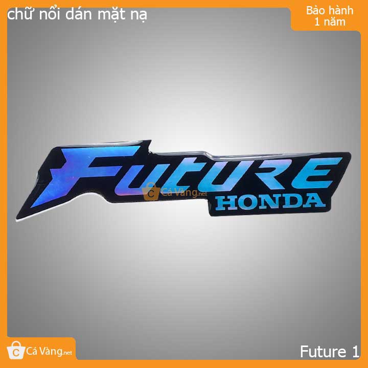 Logo dẽo dán mặt nạ trang trí cho xe Future 1 loại tốt giá rẻ