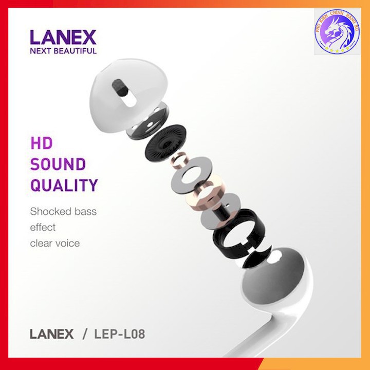 [Freeship-50]Tai Nghe Nhét Tai Jack 3.5mm LANEX Chính Hãng - Tăng Giảm Âm Lượng - Có thể sử dụng được rất nhiều dòng