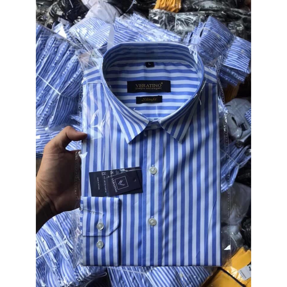 [ XẢ HÀNG] 𝘼́𝙤 𝙎𝙤̛ 𝙈𝙞 𝙉𝙖𝙢 𝙆𝙚̉ 𝙎𝙤̣𝙘 Dài Tay, Cổ Bẻ - Chất Lụa Cotton, Hàng VNXK - SMKS l OMAN | BigBuy360 - bigbuy360.vn