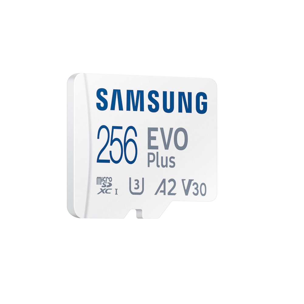 Thẻ nhớ microSDXC Samsung Evo Plus MB-MC256KA 256GB upto 130MB/s C10 U3 kèm Adapter (Bảo hành 5 năm)