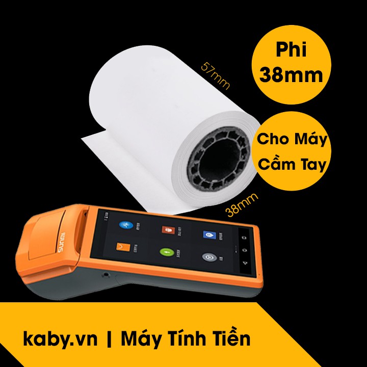 Giấy In Bill K57 - Giấy In Hóa Đơn Máy K58 (Cuộn)