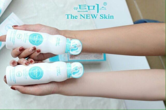 Xịt  trắng, make up WHITE BODY THE NEW SKIN