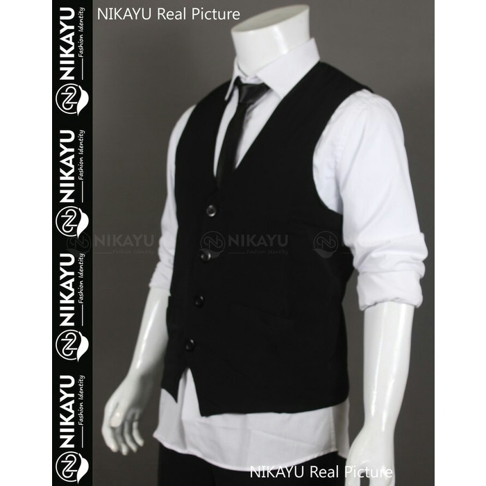 Áo VEST Nam Màu Đen Size M Mới