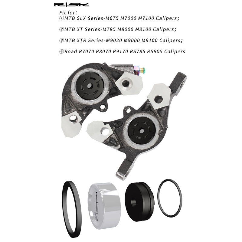 Vòng Niêm Phong Đĩa Phanh Dầu Dành Cho Xe Đạp Leo Núi XT Series Abalone