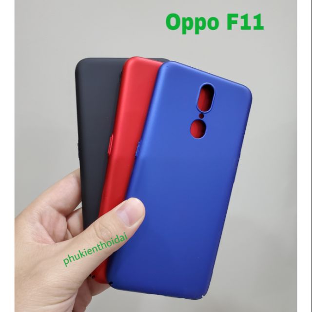 Ốp lưng Oppo F11 nhám nhung nhựa mỏng cao cấp