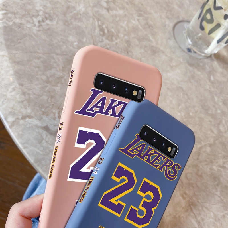 Ốp điện thoại silicon in hình James cho Samsung Galaxy S9 S10 4G S10 5G S10E S10 Lite S10 Plus S9 Plus