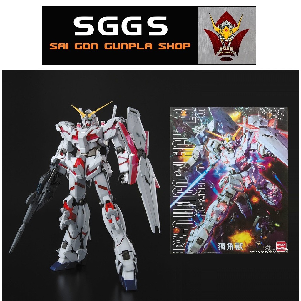 Mô Hình Lắp Ráp MG Unicorn Gundam Ova Daban 6637 1/100 Master Grade Đồ Chơi Anime