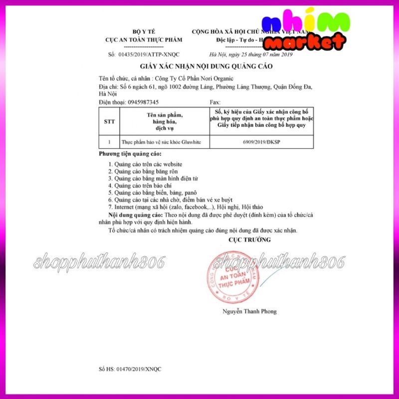 Sủi Trắng Da Gluwhite - Hỗ Trợ Làm Đẹp Da, Giảm Thâm, Mờ Nám, Bảo Vệ Da | Thế Giới Skin Care