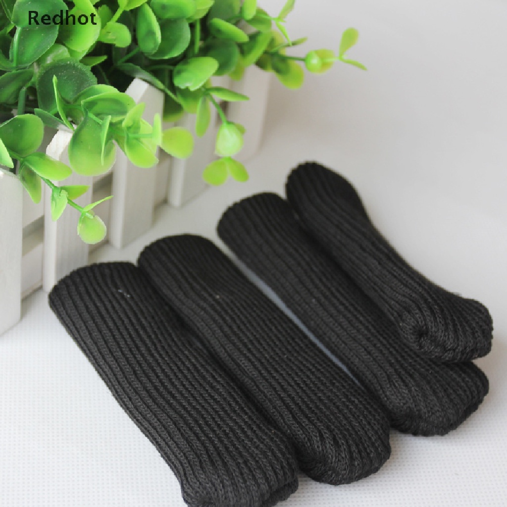Bộ 4 Vỏ Bọc Chân Bàn Ghế Dệt Kim Độ Co Giãn Cao Giảm Tiếng Ồn Tiện Dụng