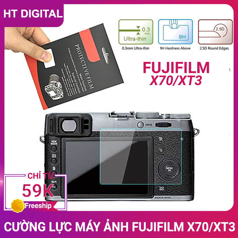 Cường Lực Màn Hình Fujifilm X70/XT3 Miếng Dán Màn Hình Máy Ảnh