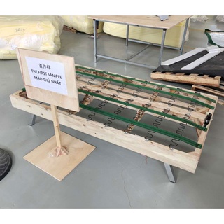 Sofa bed Gỗ Xanh - Ghế sofa giường thông minh 3 chức năng chân inox xuất khẩu (giao toàn quốc)