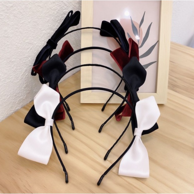 Băng Đô Cài Tóc Hình Nơ Jisoo MILA - BD021