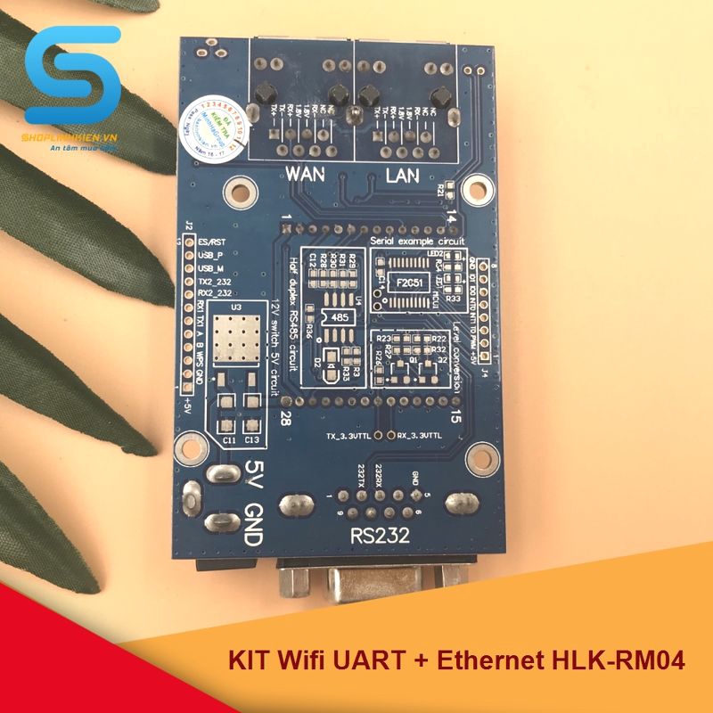KIT Wifi UART + Ethernet HLK-RM04