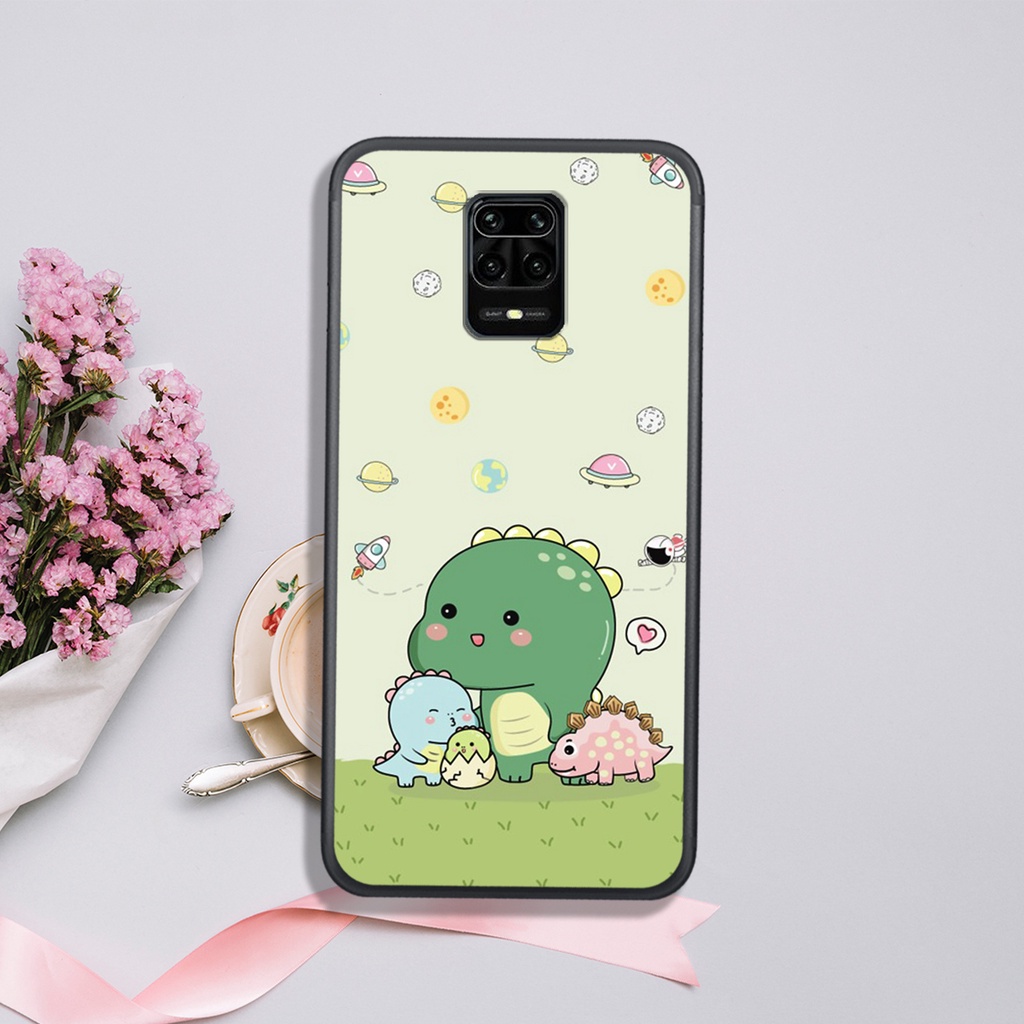 [HOT]ỐP XIAOMI REDMI NOTE 9 - REDMI NOTE 9S  , IN HÌNH KHỦNG LONG CHIBI SIÊU DỄ THƯƠNG.