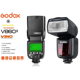 Đèn Flash máy ảnh Godox V860 II N ( fo nikon ) (đã gồm pin +sạc)