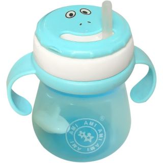 Bình tập uống ống hút  Ami AM55411 - 250ml