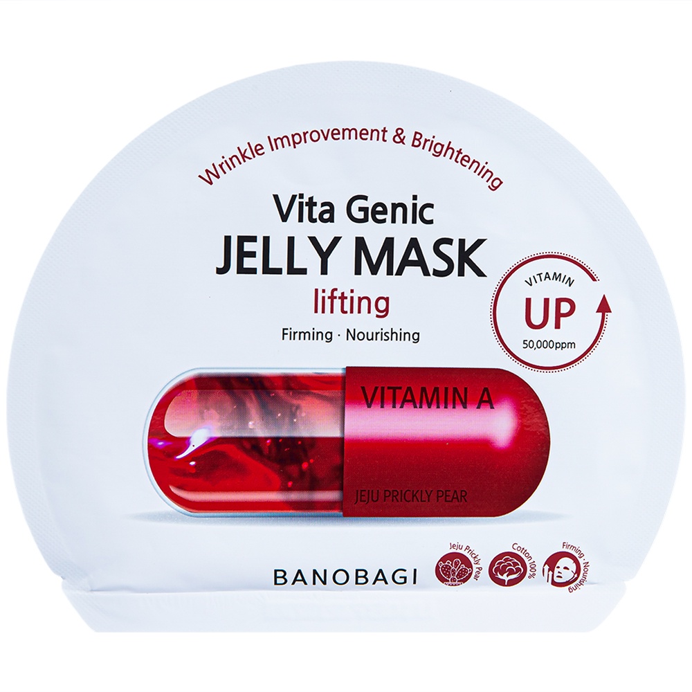 [Bạn mới nhập COSHBM -50% đơn 0Đ] Mặt nạ dưỡng da Banobagi Vita Genic Jelly Mask Hàn Quốc 1 Miếng 25ml | WebRaoVat - webraovat.net.vn