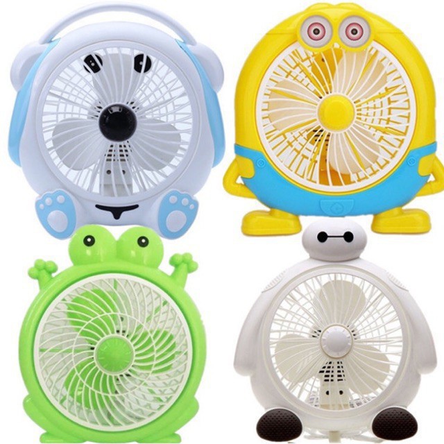 [ BẢO HÀNH 3T ] QUẠT ĐỂ BÀN MINI HÌNH THÚ NGỘ NGHĨNH,rất phù hợp để trang trí bàn làm việc  (giao hàng ngẫu nhiên) | BigBuy360 - bigbuy360.vn