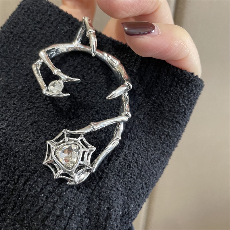 Khuyên Tai Hình Móng Vuốt Quái Vật Phong Cách punk Cổ Điển Thời Trang Cá Tính