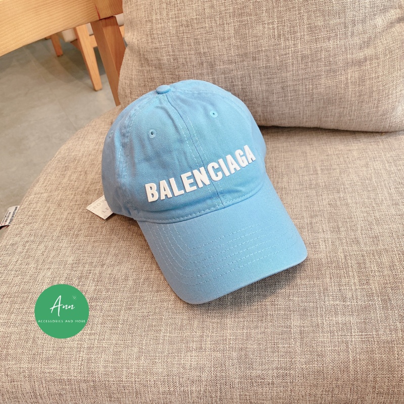 MŨ LƯỠI TRAI BALENCIAGA MỚI NHẤT, LOGO NỔI BẬT, BẢNG MÀU CỰC HOT, CHẤT VẢI KAKI MỀM MẠI, MŨ PHÙ HỢP CẢ NAM VÀ NỮ