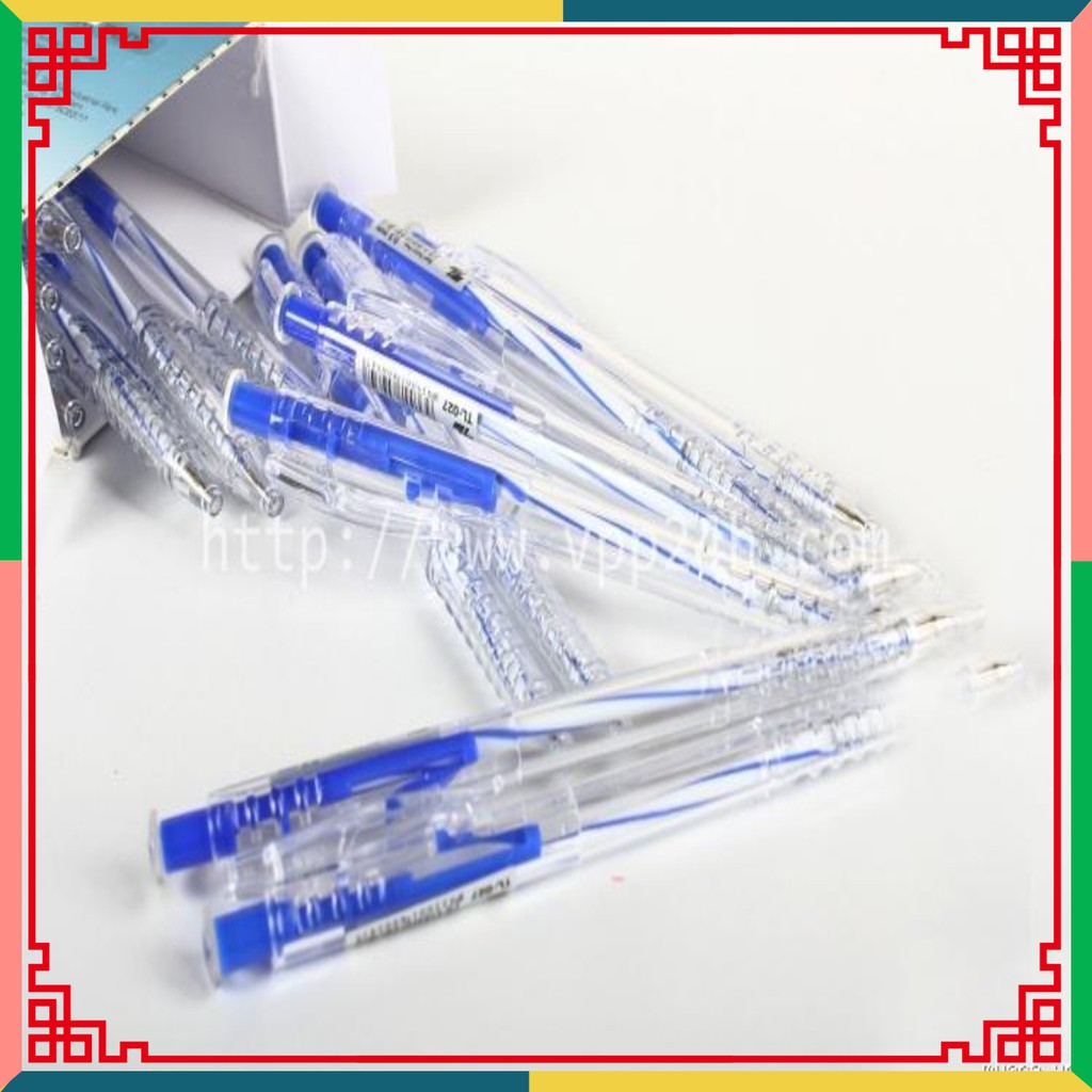Combo 10 bút bi xanh giá rẻ