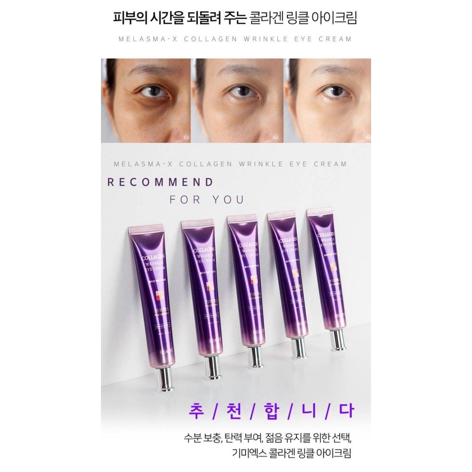 Kem Dưỡng Mắt Melasma Collagen Wrinkle Eye Cream - 40ml