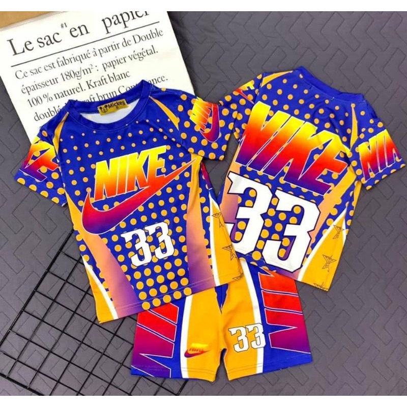 T2- bộ thun lạnh 3D co dãn 4c chuẩn Sài Gòn - Đồ bộ bé trai 7-30kg