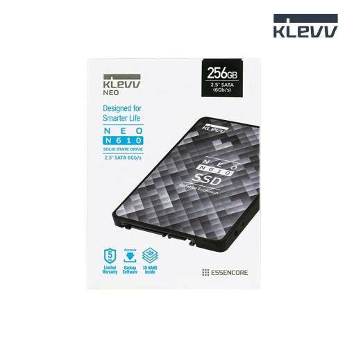 Ổ cứng SSD gắn trong KLEVV NEO N610 256GB/512GB/1TB 2.5'' SATA3 7mm