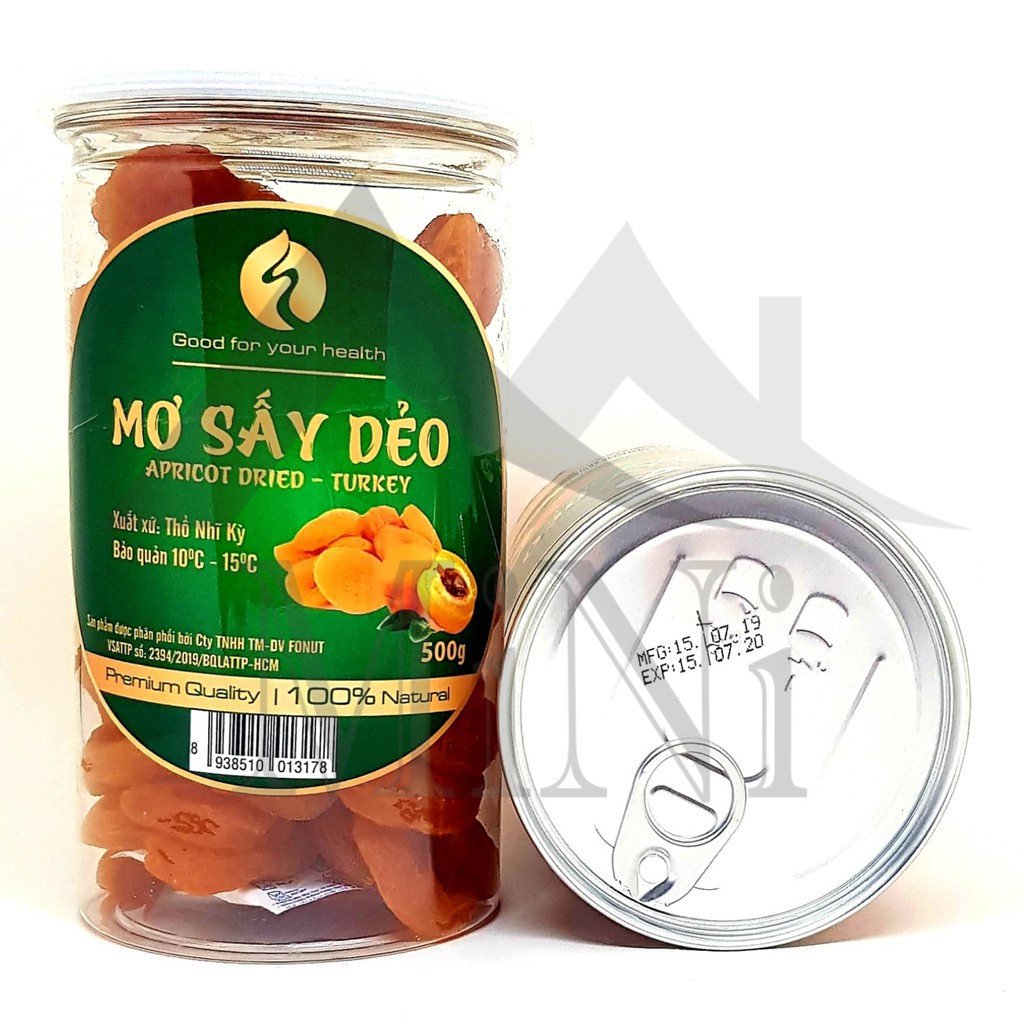 Mơ Sấy Dẻo Thổ Nhĩ kỹ _ Hộp 500gr