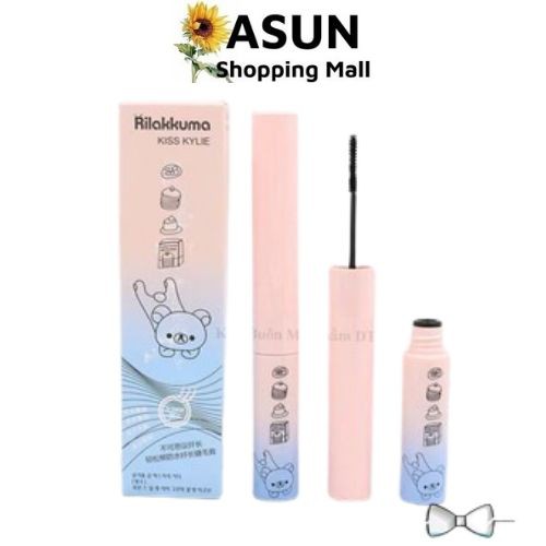 Mascara Rilakkuma x Kiss Kylie Chuốt Mi Cong Vút Đầu Chải Siêu Nhỏ