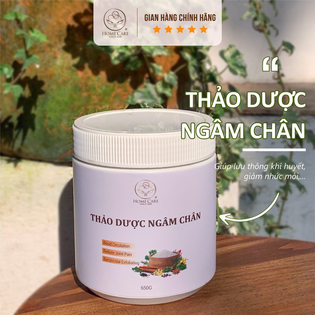 Muối thảo dược ngâm chân cho mẹ bầu Home Care 650g