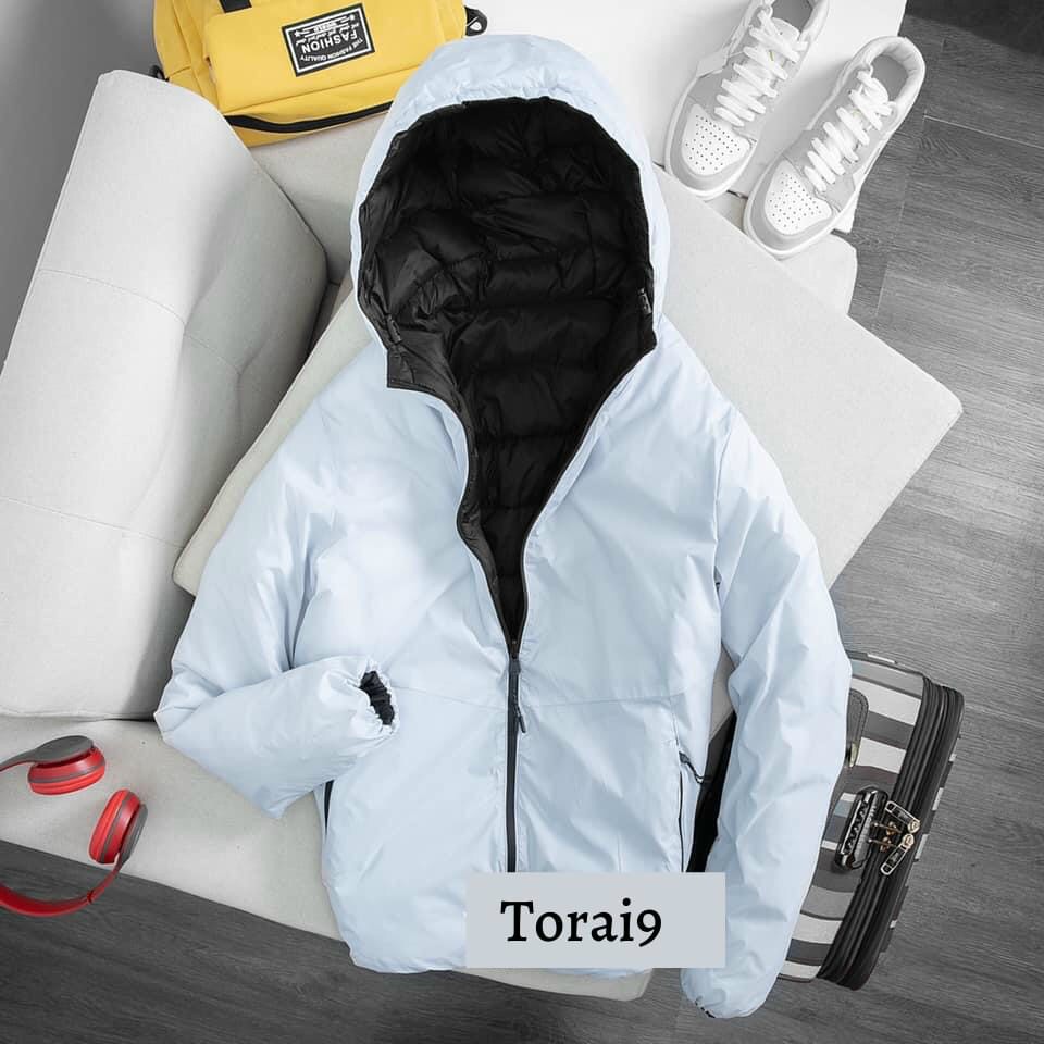[XẢ KHO] Áo phao lông vũ 2 mặt, áo khoác nam nữ siêu nhẹ chống nước mẫu Torai 9 | BigBuy360 - bigbuy360.vn