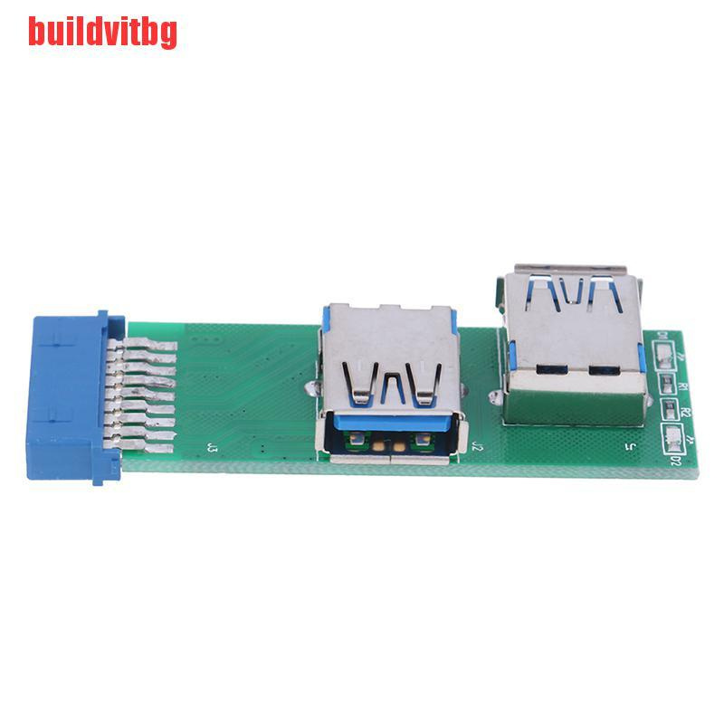 1 Đầu Chuyển Đổi 2 Cổng Usb 3.0 Sang 20 Pin Gvq | BigBuy360 - bigbuy360.vn