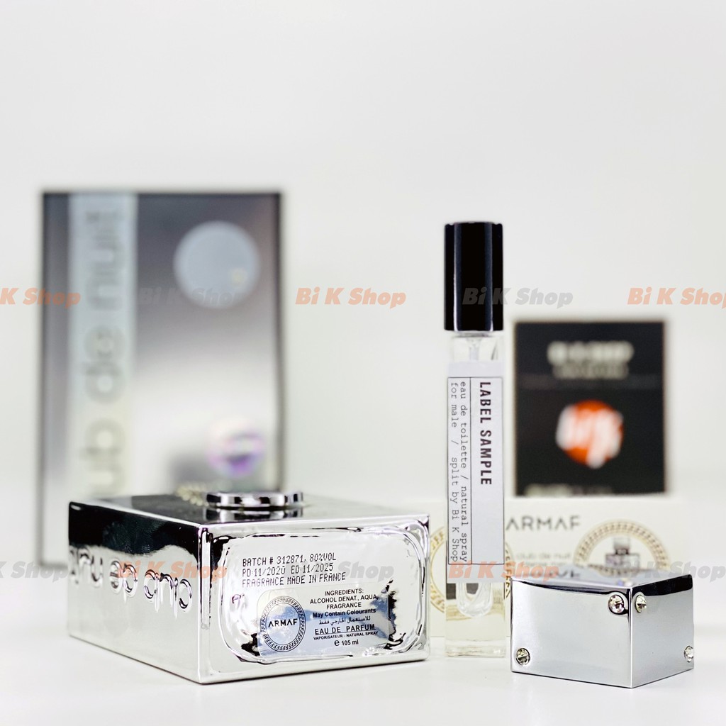Bi K Shop - Nước hoa nam Armaf Club De Nuit Sillage EDP [Mẫu thử] | BigBuy360 - bigbuy360.vn