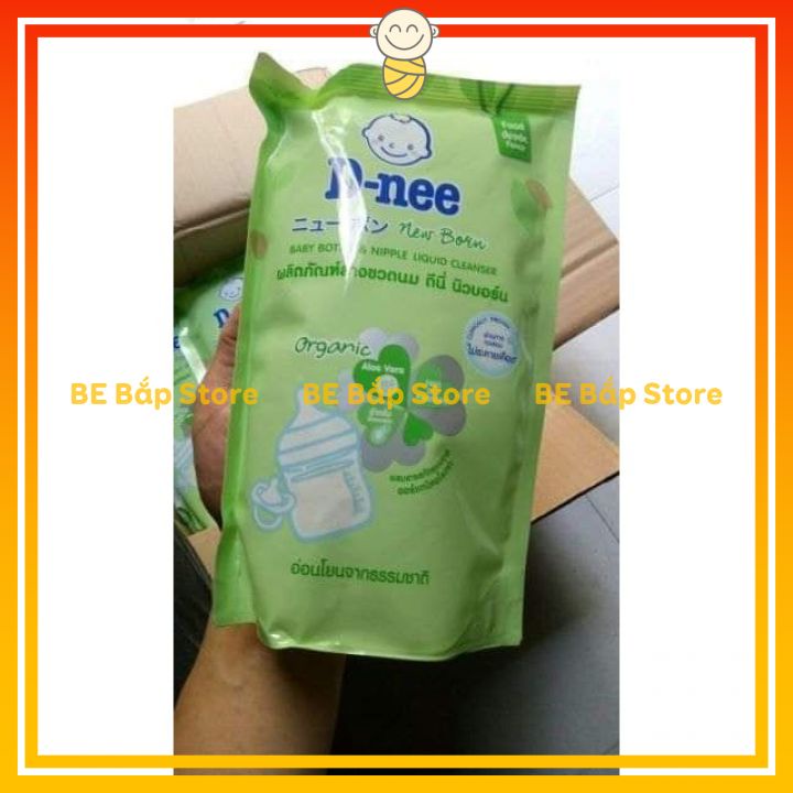 Nước Rửa Bình Sữa Dnee Organic Thái Túi 600ml An Toàn Cho Bé