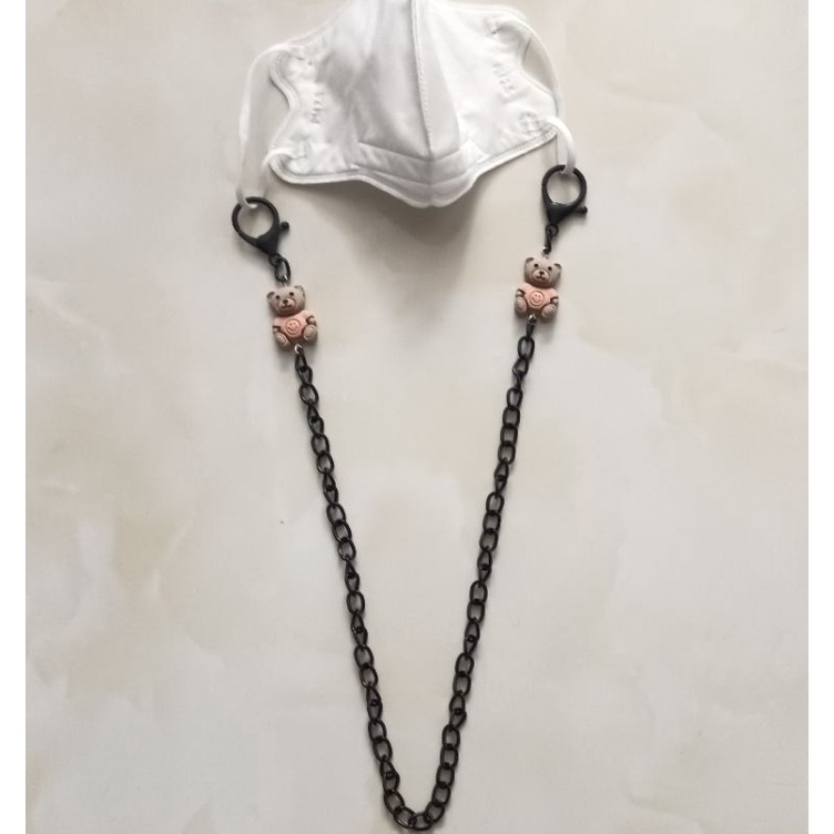 Dây đeo khẩu trang chống rớt mic gấu dễ thương mã AT34