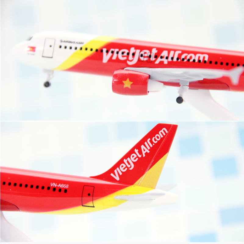 Mô hình máy bay đồ chơi Việt Nam A320 A320 16CM/20CM