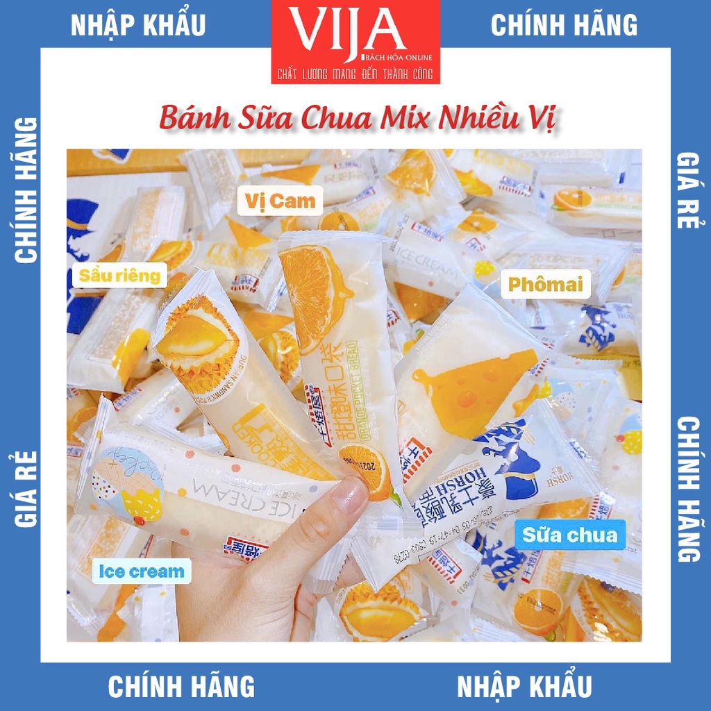 Bánh sữa chua Horsh Ông già Đài Loan Date Mới Nhất Hàng Sẵn