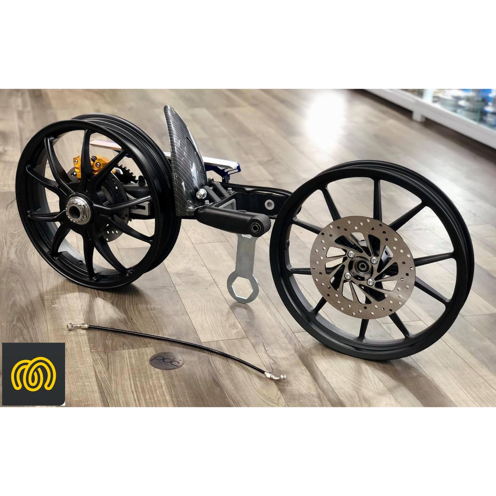 GẮP ĐƠN DUCATI CHO EXCITER150