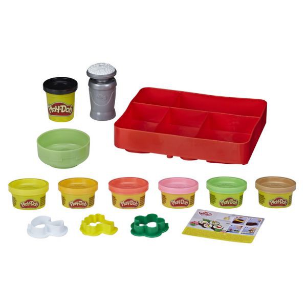 Bột năn Playdoh Bé tập làm sushi E7915