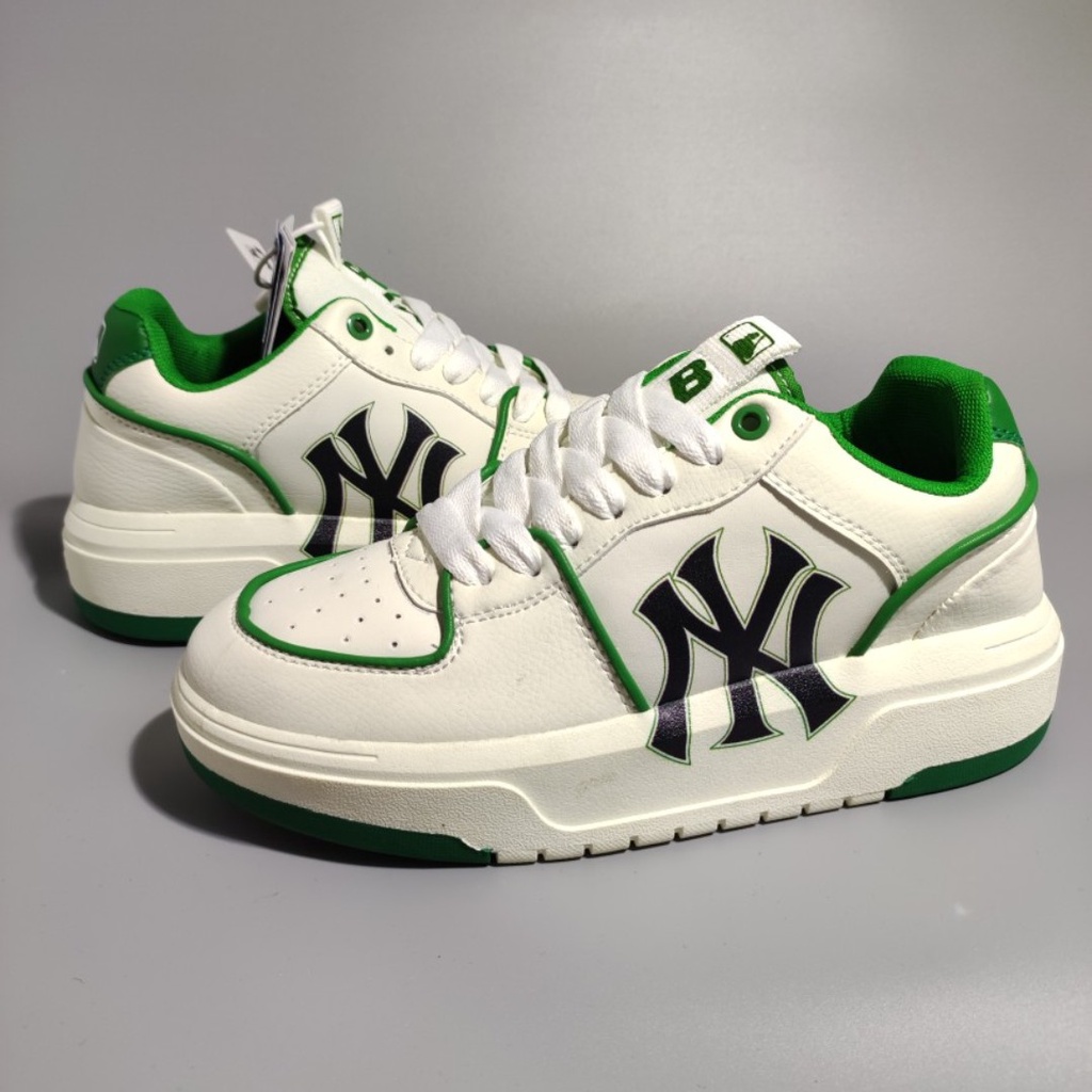 Giày MLB NY Chunky nam nữ màu xanh lá ❤️ Giày thể thao sneaker nam nữ MLB NY Chunky độn đế cao cấp Full Box