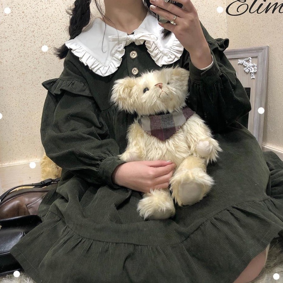 Đầm Nữ Dáng Rộng Dễ Thương Xinh Xắn