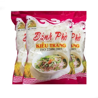 Bánh phở tươi Kiều Trang gói 500gr Vườn nhà Tươi