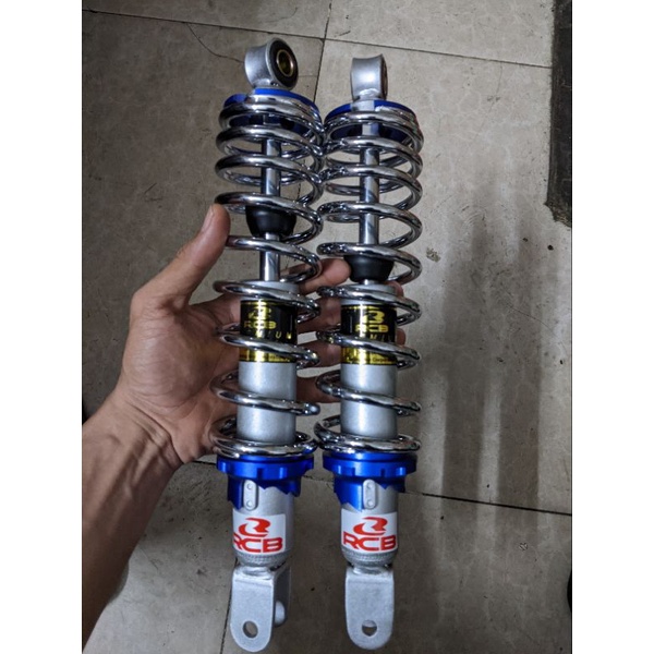 Phuộc RCB lò xo inox 32cm gắn AB  Airblade NOUVO 4 5 6 PCX NVX Impulse Dylan...