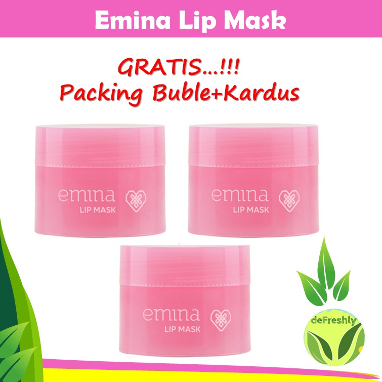 (hàng Mới Về) Mặt Nạ Ngủ Bơ Hạt Mỡ Tự Nhiên 7 Kích Thước 9g Emina | BigBuy360 - bigbuy360.vn