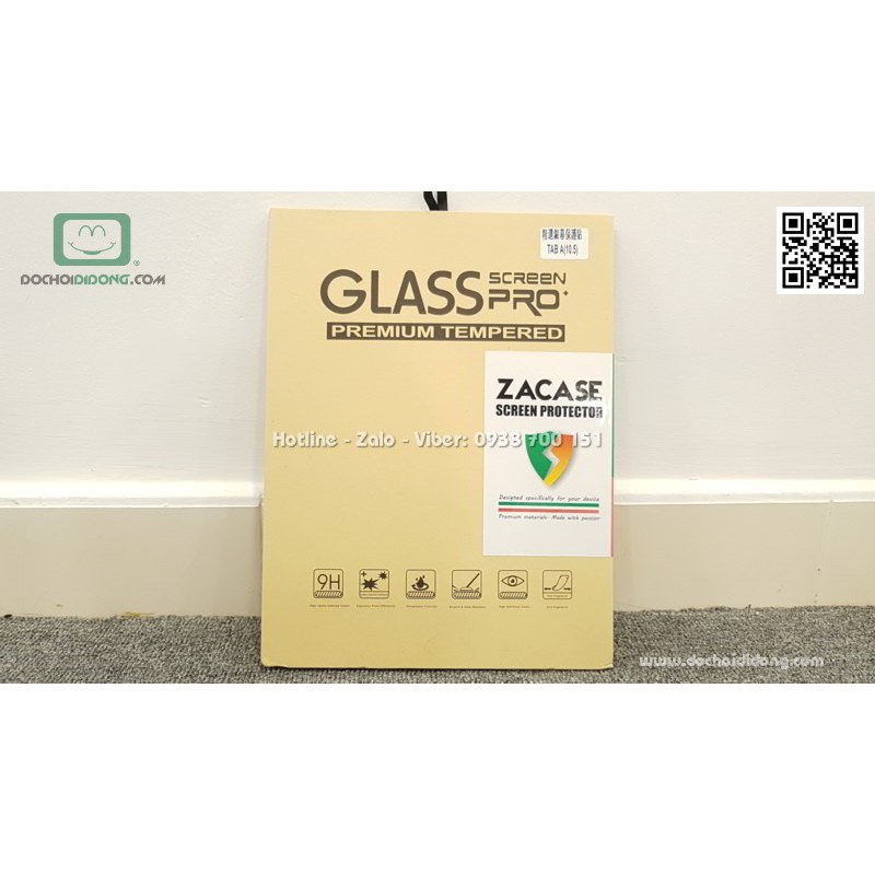 Miếng dán cường lực full màn hình Samsung Galaxy Tab A 10.5 T595 (2018) Zacase Tablet Premium