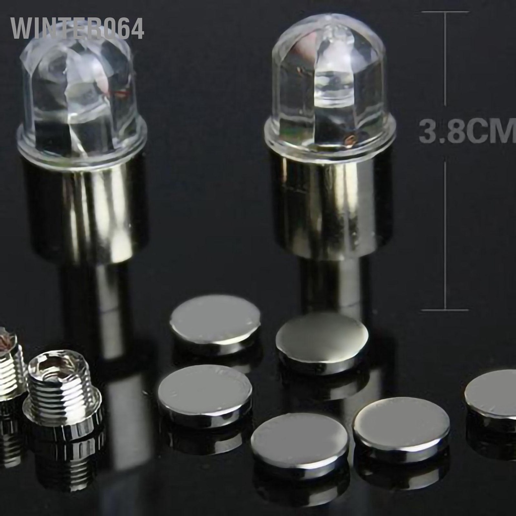 Đèn LED Flash Lốp chống thấm nước 12V Van bánh xe trang trí đa năng gốc cho Xe đạp máy Winter064